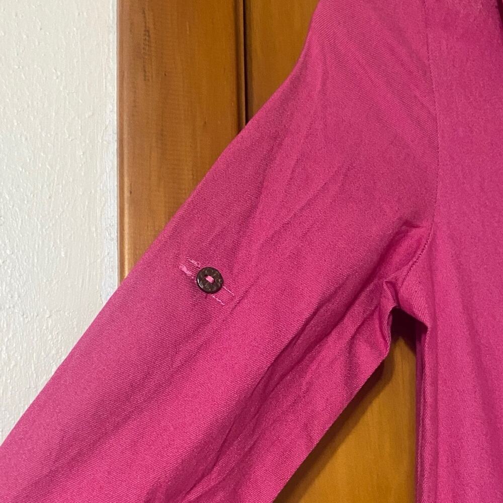 NWT Aviator Babe Neon Pink Jumpsuit Coveralls Button Pockets Rave Party Festival - Picture 4 of 11
